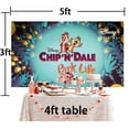 thumbnail image 6 of Chip 'n Dale Backdrop Banner Party Supplies Poster Movie Theme Background for Photography Birthday Decorations, 6 of 6