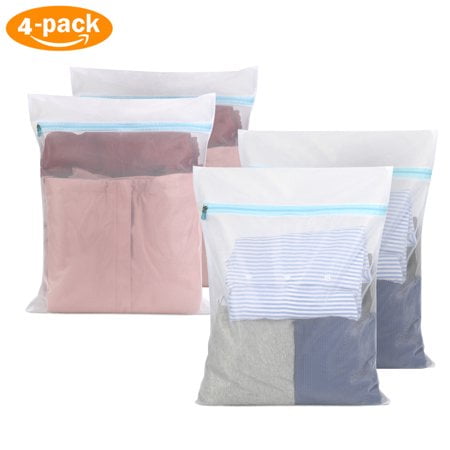 4PACK Travel Bag Set Drawstring,underwear,lingerie,laundry wash holiday suitcase 