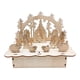 thumbnail image 2 of Belén de Madera para Navidad onlyliua Escena de La Natividad Decoraciones Navideñas, 2 of 7