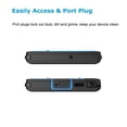 thumbnail image 5 of Takfox Case For Samsung Galaxy S22 Ultra,Shockproof Heavy Duty Rugged Locking Swivel Holster Belt Clip Kickstand Full Body Hard Shell Phone Cover Case,Blue, 5 of 7