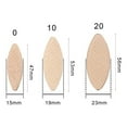 thumbnail image 5 of 100Pcs Wood Biscuits Solid Wood Wide Applications Multiple DIY Sturdy Durable Wood Jointing Biscuits for Woodworking, 5 of 7