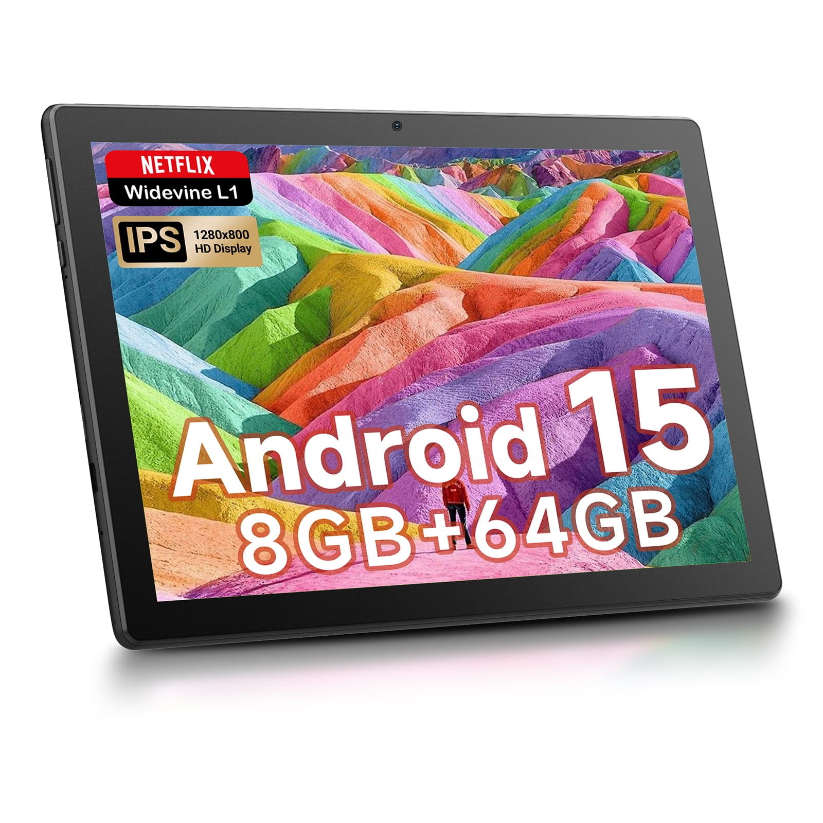 Android 15 5-Core 10inch Tablet,16GB Ram+32GB ROM +1TB Expand,IPS