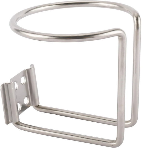 Portavasos de acero inoxidable con forma de anillo para barco, apto para barco, yate, camión, coche, apartamento, RV
