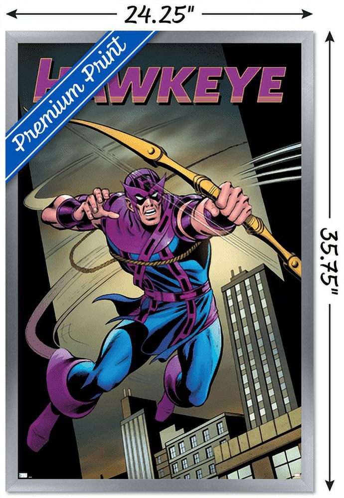 Marvel - Hawkeye - Hawkeye Freefall #1 Wall Poster, 22.375" x 34", Framed