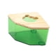 thumbnail image 4 of Bañera de arena para hámster, contenedor de baño de arena, inodoro acrílico fácil de limpiar para hámster. Verde, 4 of 9