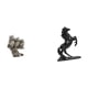 thumbnail image 5 of Figuras de búho,Figuras de búho,animales artificiales,artesanías,decoración del hogar,Figura en miniatura de búho moderno para dormitorio,Estatua del caballo,Estatua de caballo de, 5 of 7