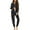 Black and Blue - Dog Paw, variant on DISNIMO Cow Print Women 2 Piece Lounge Set Long Sleeve Button Down Nightwear Pj Sets Casual Fashion Sleepwear V Neck Pajama Set with Long Pants
