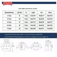 thumbnail image 3 of Odeerbi Toddler Boys Color Block Fleece Lined Jacket Winter Coat Waterproof Fleece Lined Down Coats Thick Puffy Jackets With Hood Navy 5-6 Years, 3 of 6