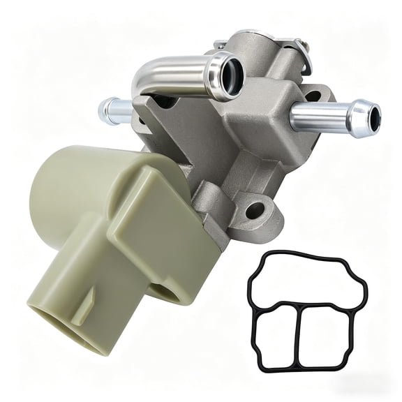 Zrlltrlo Idle Air Control Valve with Gasket 22270-62050 Compatible with Toyota Tundra 2000-2003,T100 1997-1998,Tacoma 1997-2004, 4Runner 1996-2000 3.4L V6 Only Fit Manual Transmission