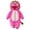 e-698Hot Pink372, variant on MEZZALL Boys Girls Jumpsuit Long Sleeve Cartoon Dinosaur Design Hood Romper Clothes Zip Up Onesie One-Pieces
