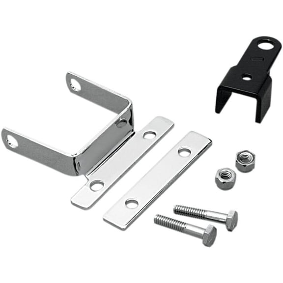 Drag Specialties DS-390077 Ignition Relocation Kit for QuickBob Extended Smooth-Top Rubber-Mount Gas Tank