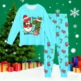 thumbnail image 2 of Tiweut Kids 67 Pants Set Boys Girls Christmas 6 7 Meme Clothing Sets Funny Holiday Gen Alpha Slang 2 Piece Outfits,Sky Blue,9-10 Y, 2 of 4