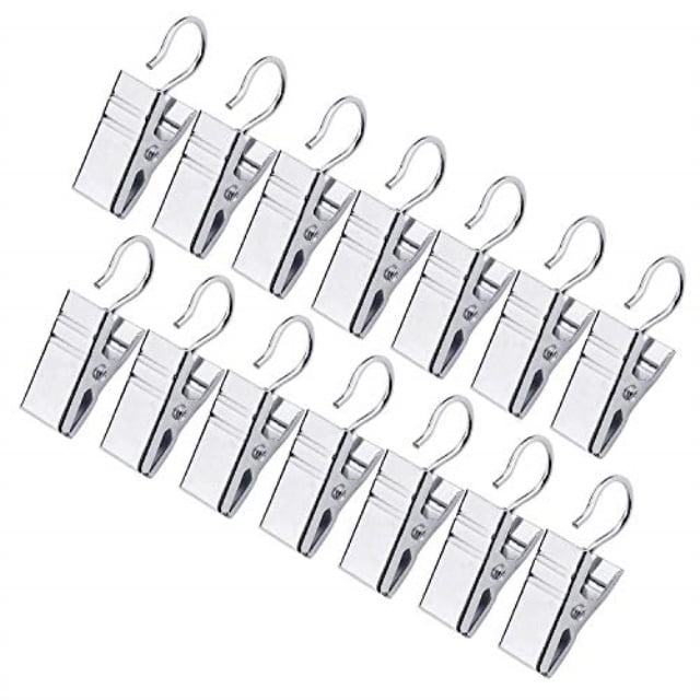 120 pack heavyduty hook clip set curtain clips for curtain photos home