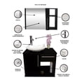 thumbnail image 4 of Combo de Gabinete para Baño con Puerta Y Cajón con Lavabo Y Monomando + Botiquín con Espejo, 4 of 5