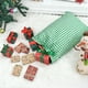 thumbnail image 1 of Bolsa de regalo navideña con cordón y diseño a cuadros, grande, de tela, con bolsillo, 70 x 50 cm | Bolsa reutilizable para guardar regalos y artículos de fiesta, embalaje decorativo, 1 of 6