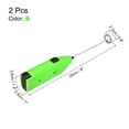 thumbnail image 2 of Electric Tumbler Stirrer, Handheld Mini Mixer Battery Operated Stirring Mixing Green, Pack of 2, 2 of 6
