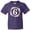 Purple, variant on Inktastic 6th Birthday Floral Wreath Youth T-Shirt