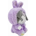 thumbnail image 3 of Kawaii Cartoon Bunny Cross-Dressing Series Plush,Rabbit Stuffed Soft Doll Cute Soft Doll Toys, Plush Pillow Stuffed Animals(Purple, 7.8in), 3 of 4