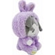 thumbnail image 3 of Kawaii Cartoon Bunny Cross-Dressing Series Plush,Rabbit Stuffed Soft Doll Cute Soft Doll Toys, Plush Pillow Stuffed Animals(Purple, 7.8in), 3 of 4