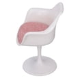 thumbnail image 1 of Chaise de Bureau Maison de Poupée, Chaise de Bureau Maison de Poupée ABS Blanc Pieds Ronds Chaise Rotative Décontractée pour Maison de Poupée 1:6, 1 of 8