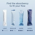 thumbnail image 2 of Lola Regular & Super Organic Cotton Tampons Mixed Pack - 20 Plastic Applicator Tampons Pack of 4, 2 of 4