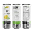 thumbnail image 2 of CELSIUS Sparkling Functional Essential Energy Drink with Variety of Flavors, 12 Ounce Can - Best Bundle Pack (Celsius Sparkling Free Blue Razz Lemonade/ Lemon Lime/Watermelon Lemonade- Pack of 3, 2 of 5