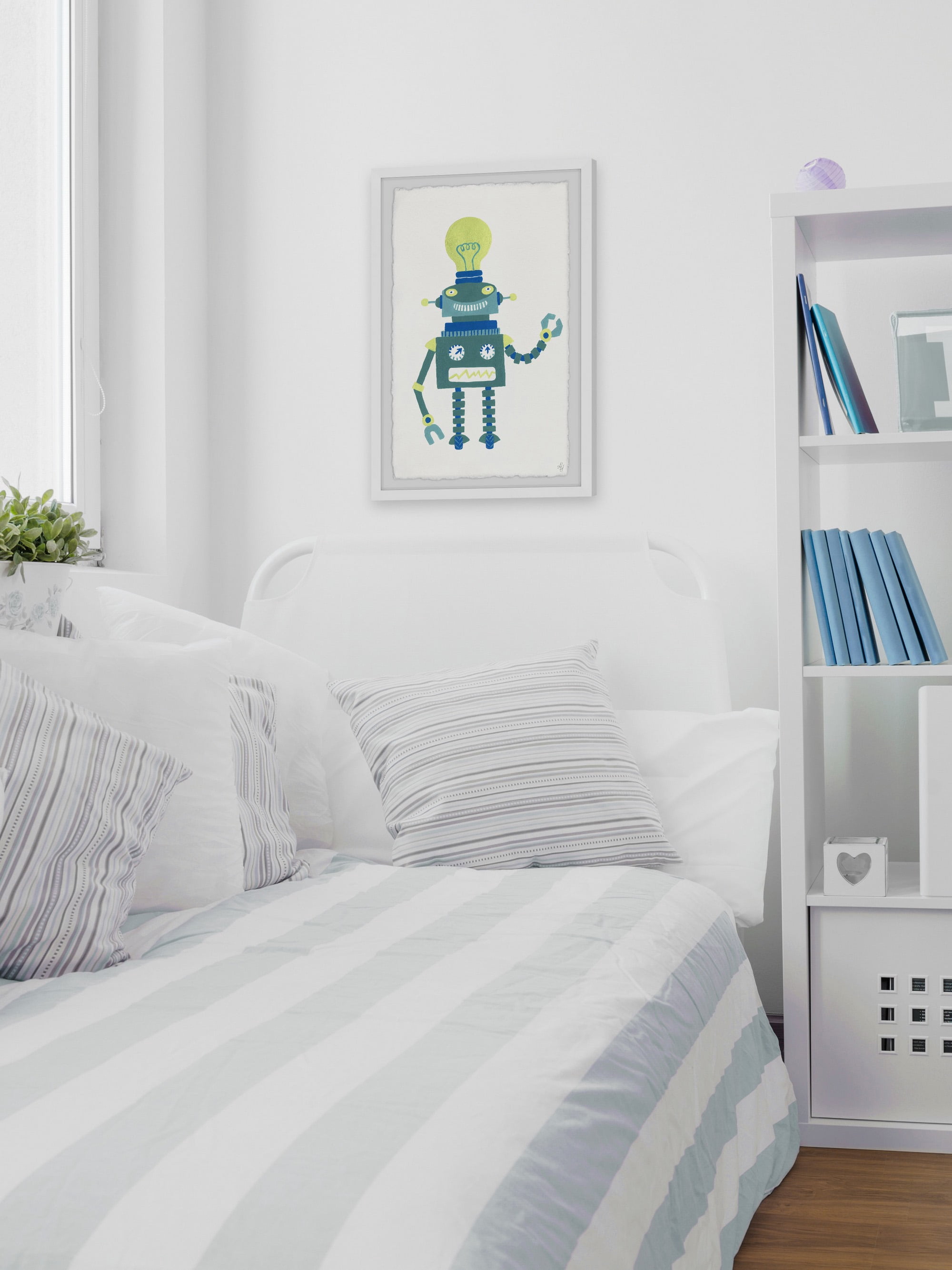 Marmont Hill Smart Robot Framed Wall Art