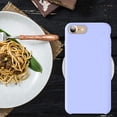 thumbnail image 3 of Clearance:Liquid Silicone Gel Rubber Case Soft Microfiber Cloth Lining Cushion Compatible with Phone 8/ Phone 7, 3 of 5