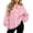 Pink #3, variant on Evdexr Women Sweatshirts Long Sleeve Zip Up Drop Shoulder Jackets Winter 2026 Casual Trendy Sweatshirt Solid Loose Fit Oversized Athletic Jacket with pockets 2XL
