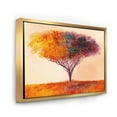 thumbnail image 3 of Designart 'Impressionist Landscape Colorful Abstract Tree' Modern Framed Canvas Wall Art Print, 3 of 5