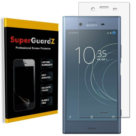 [8-Pack] For Sony Xperia XZ1 SuperGuardZ Screen Protector, Ultra Clear, Anti-Scratch, Anti-Bubble