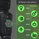 thumbnail image 4 of Micrófono Karaoke Bluetooth Singing Machine con Altavoz, Luces LED y 22 Efectos de Voz, Portátil para Adultos y Niños, Color Negro, 4 of 5