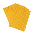 thumbnail image 1 of Unique Bargains Autocollant Coin Photo PVC Autocollant de Montage Jaune 10 Feuilles/1020 Pcs, 1 of 5
