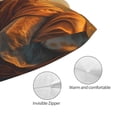 thumbnail image 5 of Salouo Prairie Meditating Lion Pattern Pillow Cases,1PC Pillow Covers with Envelope Closure Decorative Pillow Case for Bed Couch,Pillows Not Included-16"x24", 5 of 6