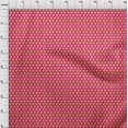 thumbnail image 3 of oneOone Georgette Viscose Fabric Floral & Flying Swan Block Print Fabric BTY 42 Inch Wide, 3 of 4