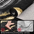 thumbnail image 5 of Bleum Cade 5'x7' Area Rugs for Living Room, Marble Swirl Abstract Rug Ultra Soft Washable Rugs for Bedroom, Anti Slip Durable Carpet Home Decor for Dining Room,Black Gold, 5 of 10