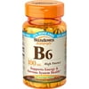 4 Pack - Sundown Naturals Vitamin B-6 100 mg, 150 Tablets Each