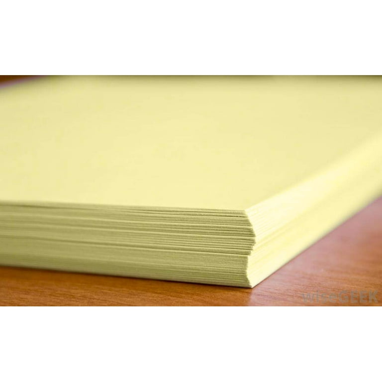 KodyCreation 100 Assorted Colored Sheet Card Stock Paper - Vellum Bristol Cover, Copy Paper, Printer Paper, 67lb, 147gsm, 8.5 x 11, 20