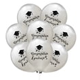thumbnail image 3 of 20 Pcs 12 Inch Party Balloons Congratulate Graduate Letter Ballons Inflatable Balloons for Graduation Party Decoration (Silver), 3 of 8