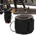 thumbnail image 4 of Ankle Padded Cuffs, Rust-proof Functional Trainers D- D- Ankle Straps, Training Use Hip Abductors for Training Cable Machine, 4 of 8