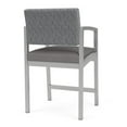 thumbnail image 5 of Lenox Steel Reception Waiting Room Hip Chair / Silver Steel / Gray / Gray, 5 of 5