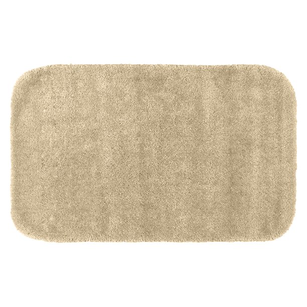 Traditional Soft and Plush Nylon Washable Bath Rug Linen, 24"x40