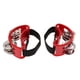 thumbnail image 4 of Pandereta mini doble hilera de Acero Yuyangstore rojo Pie Pandereta, 4 of 8