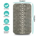 thumbnail image 5 of Washable Rubber Botanical Leaves Vintage Floral Dish Drying Mats for Kitchen Counter Home Large Coffee Bar Pad Accessories and Decor for Utensils Stemware 19.5''x12'', 5 of 6