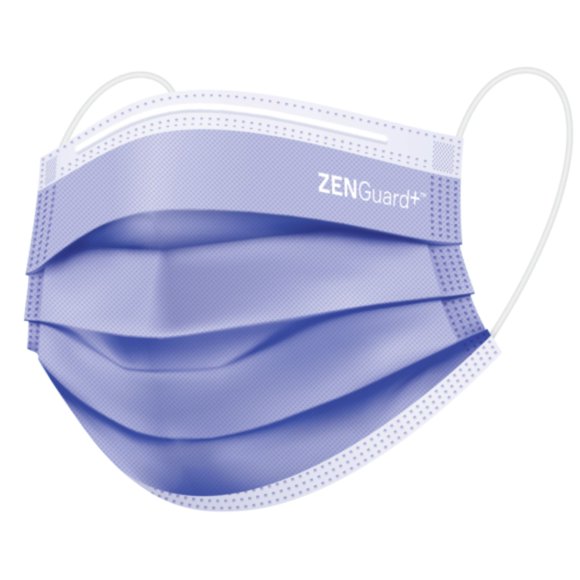 CAREGuard Plus avec Technologie ZenGUARD Usage Médical Masque Jetable 4 Épaisseurs Adulte (2 Boîtes /50 Pcs.) 100 Masques, Livraison Gratuite (Pas de Ramassage en Magasin)