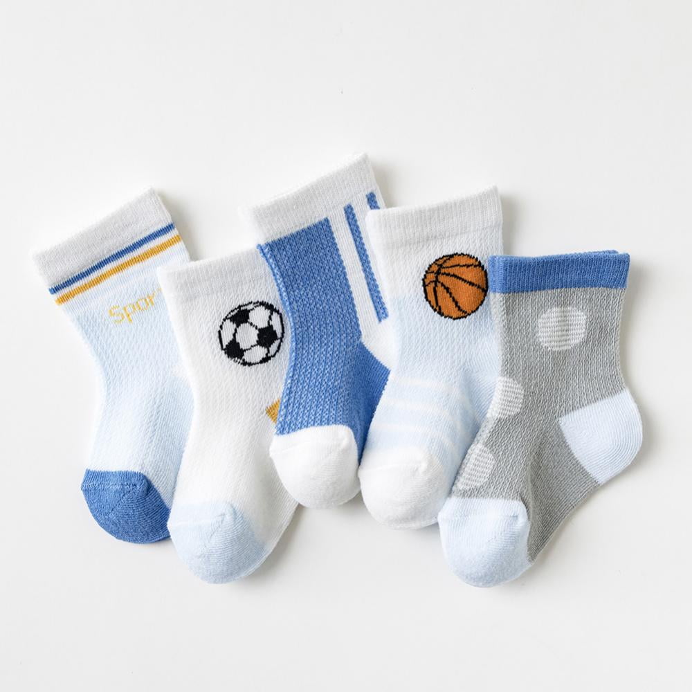 Newborn Baby Girl Socks & Mittens Assorted 1-5 Pair Gift Set in Colourful Range 