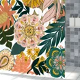 thumbnail image 5 of Tchckioa Boho Retro Shower Curtain for Bathroom,Waterproof and Privacy Hooks Bath Curtain,72x72, 5 of 6