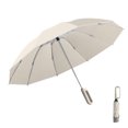 thumbnail image 1 of HLONK Inverted Umbrella with Carabiner Handle  Wind Proof Umbrellas For Rain  46 Inch Portable Reverse Folding Umbrella  Car Umbrella for Women Men  10 Ribs, 1 of 5