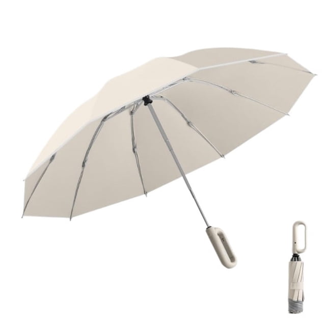 HLONK Inverted Umbrella with Carabiner Handle Wind Proof Umbrellas For Rain 46 Inch Portable Reverse Folding Umbrella Car Umbrella for Women Men 10 Ribs