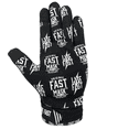thumbnail image 3 of Gants de Motocross et Vélo Rouge Santa Muerte, 3 of 3